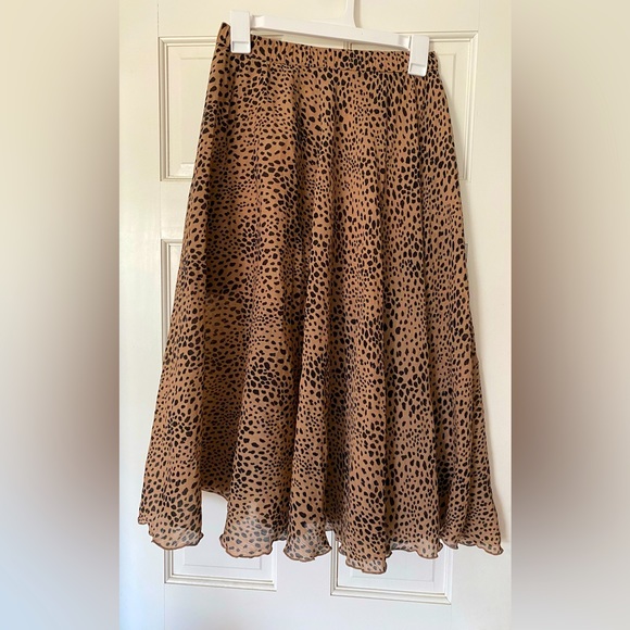 ABERCROMBIE & FITCH CHEETAH SKIRT - Picture 1 of 1